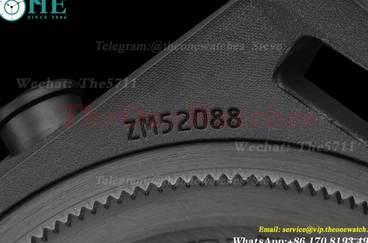 M+F Pelagos TI Chrono Black FXD NY Car A7750 43mm Dial 0119